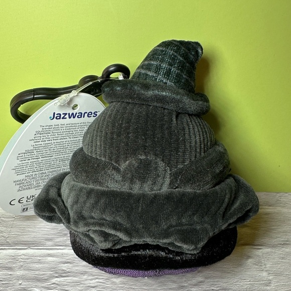 Squishmallows 3.5” Wicked Elphaba Bag Charm Keychain Clip NWT - Picture 4 of 7